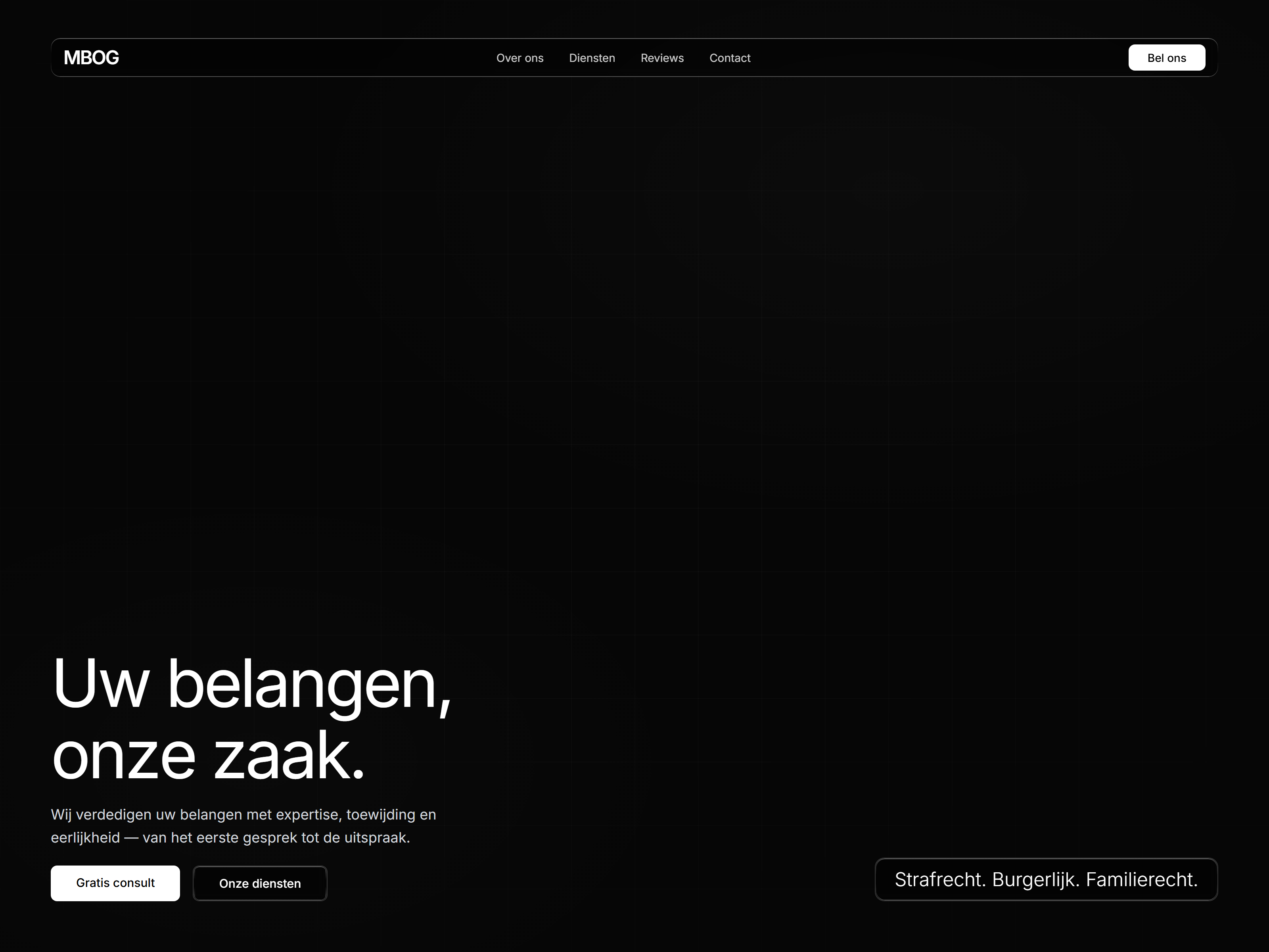 Mbog Advocaten — Uw belangen, onze zaak. Antwerpen.